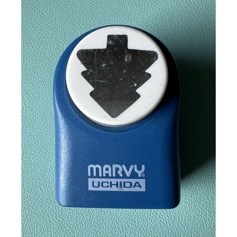 Christmas Tree 1" Large Paper Punch Scrapbooking Marvy Uchida Family